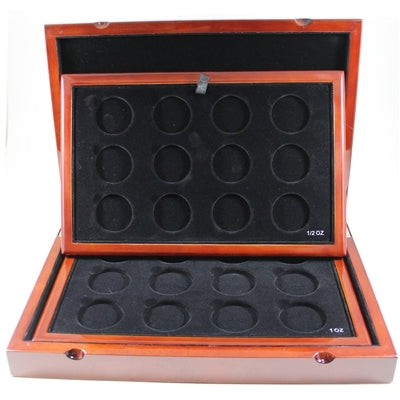 RCM Premium Case and Box with RCM Logo - EMPTY (1/2oz & 1oz Trays)