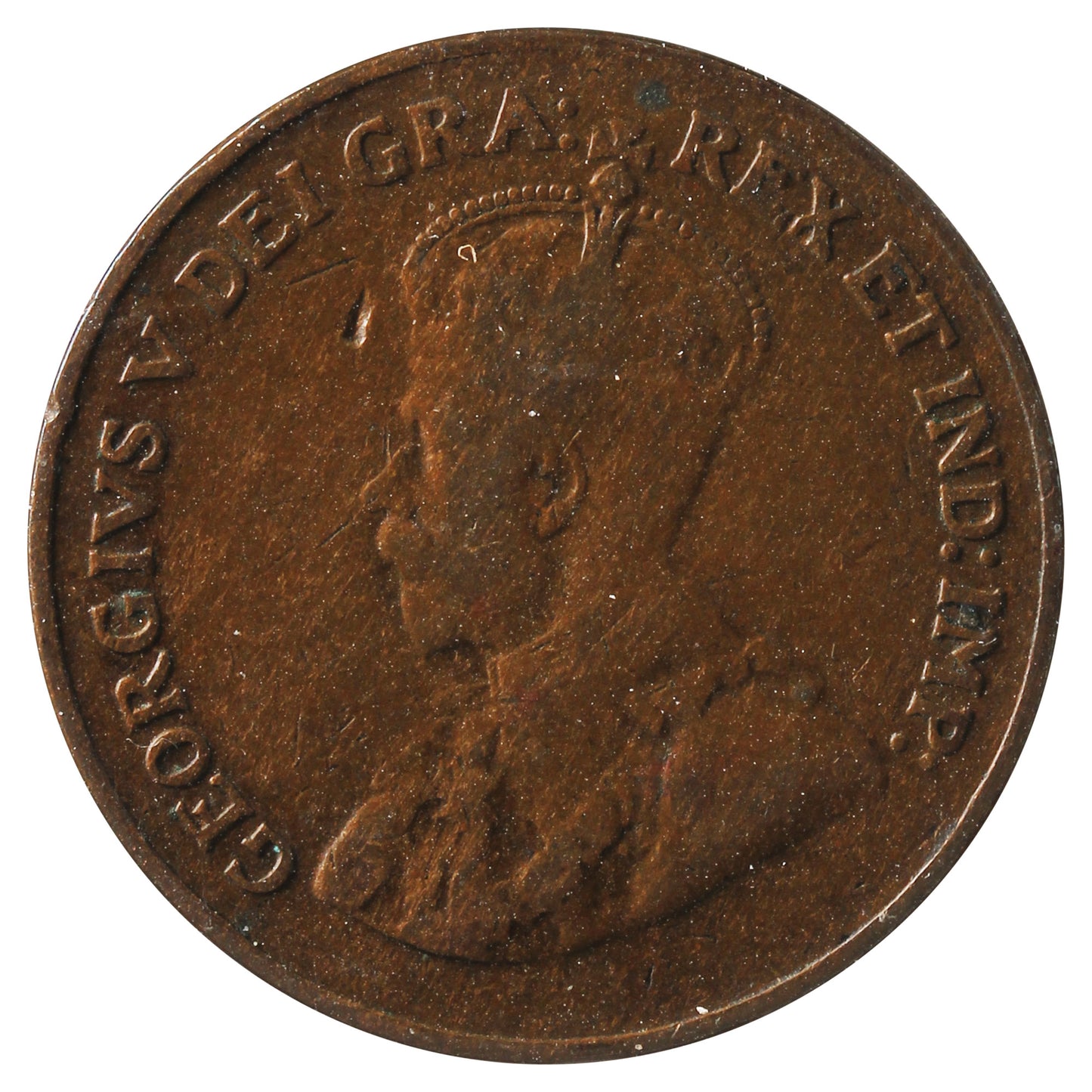 1925 Canada 1-cent VG-F (VG10) Impaired
