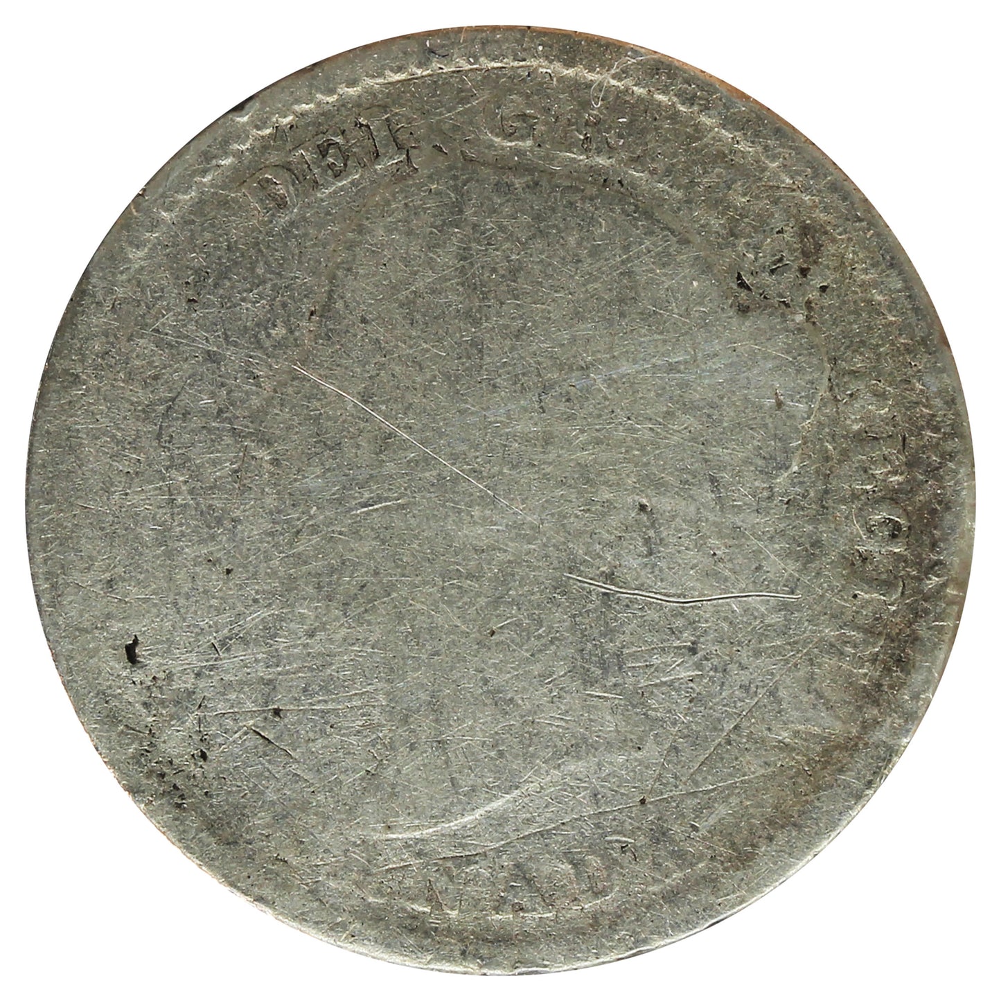 1894 Canada 10-cents About Good (AG-3) Impaired