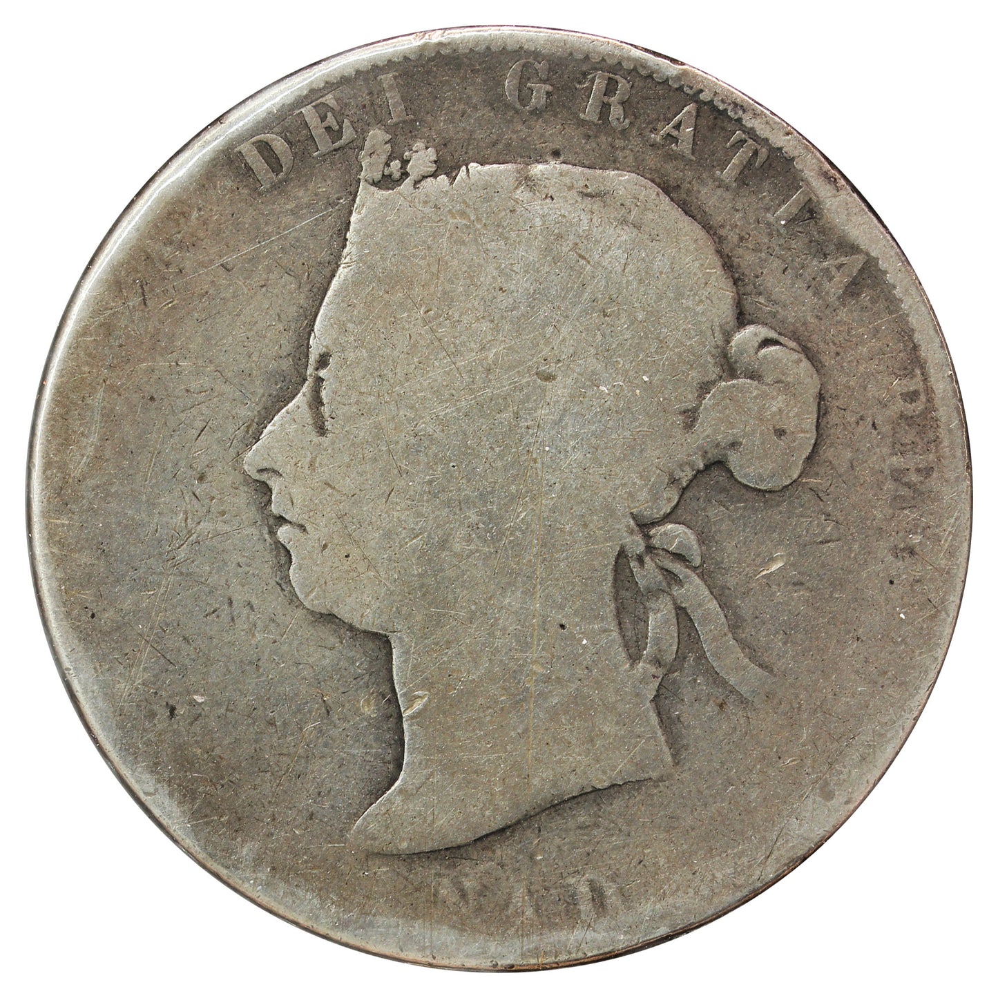 1898 Canada 50-cents About Good (AG-3) Cleaned