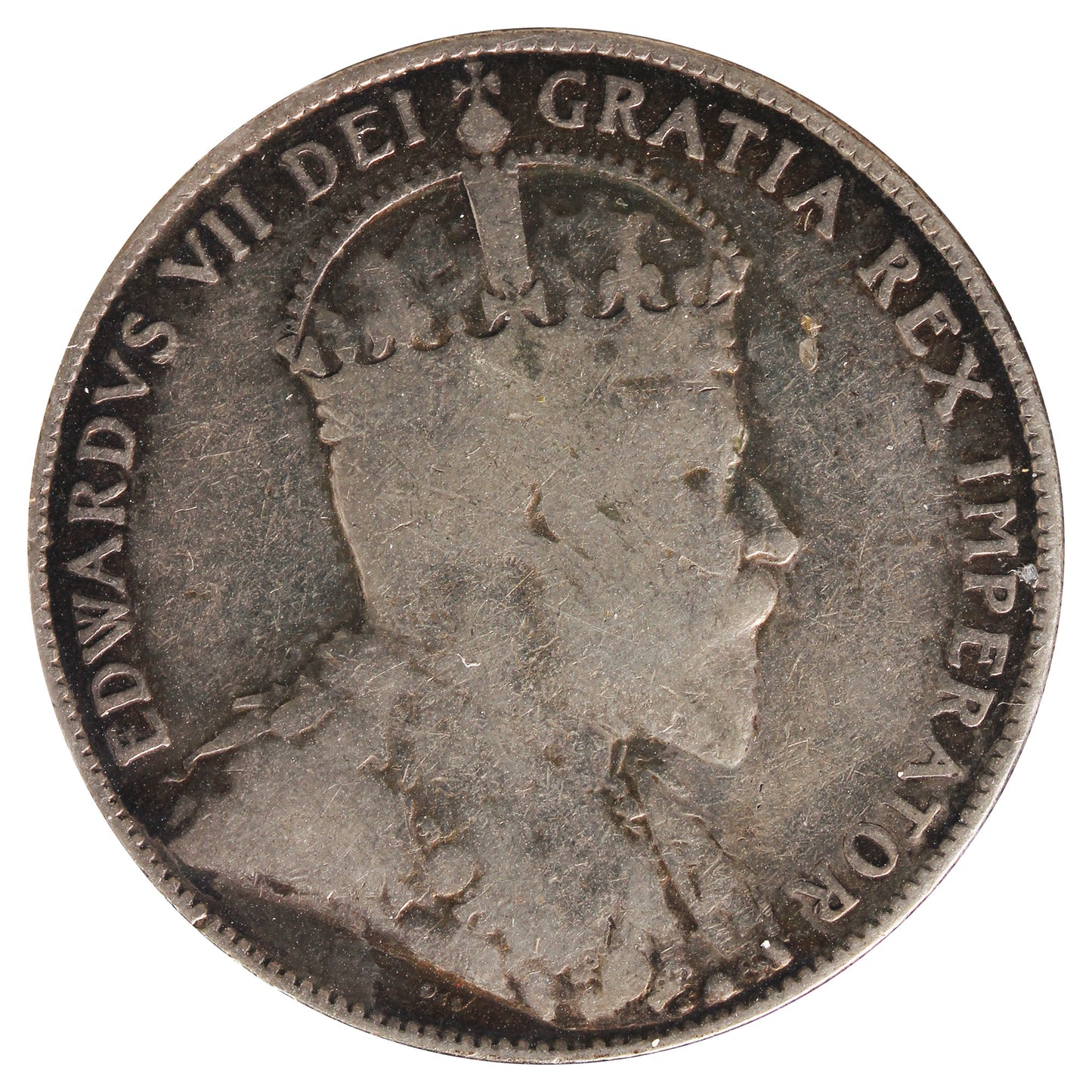 1905 Canada 50-cents VG-F (VG10) Impaired