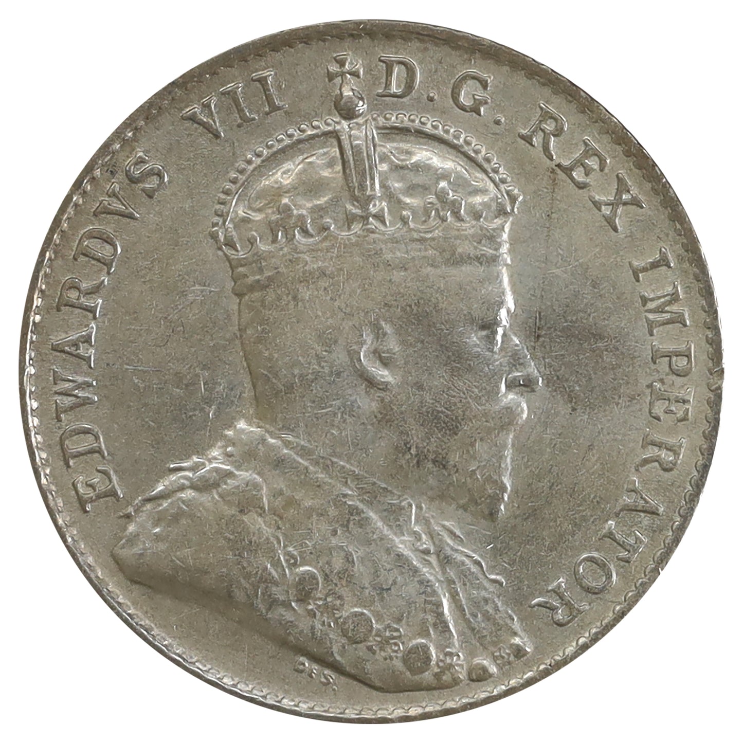 1909 Victorian Leaves Canada 10-cents EF-AU (EF45) Scratched, marks, or impaired
