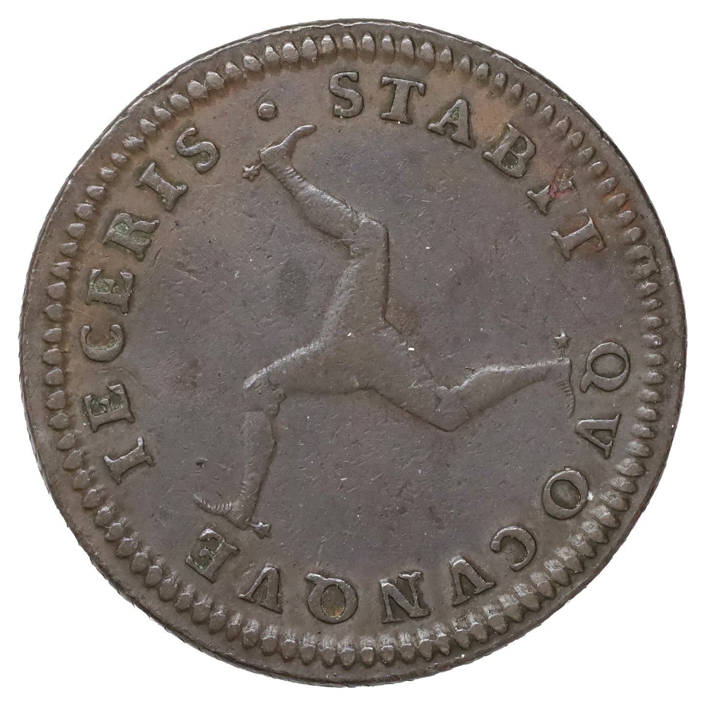 Isle of Man 1786 George III Penny (DOD)