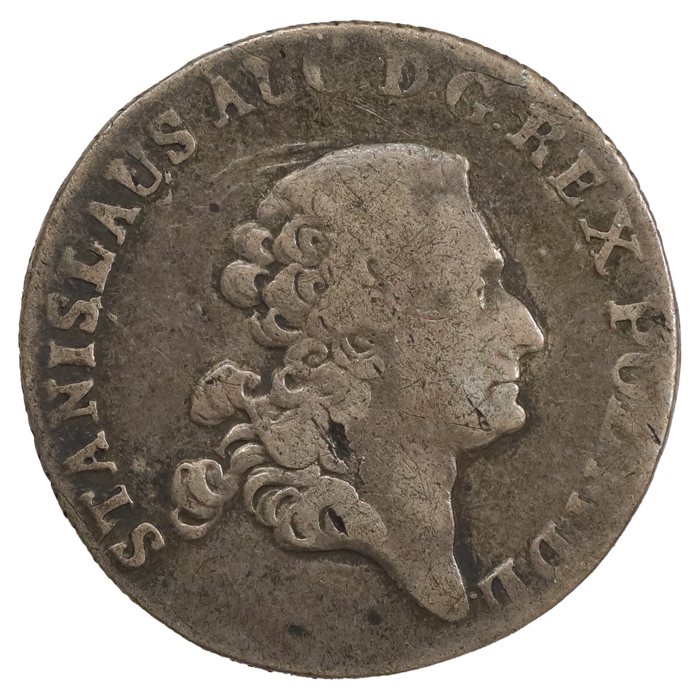Poland 1767 Stanislaw August 4 Groschen Very Fine (VF20) DOD