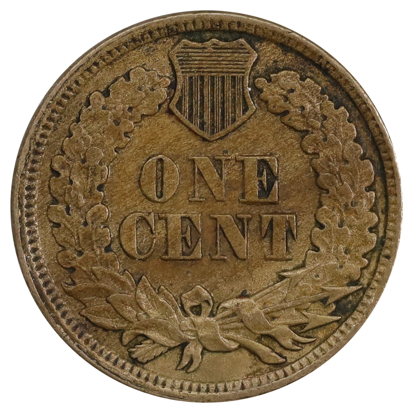 1862 USA Cent EF-AU (EF45) Corroded