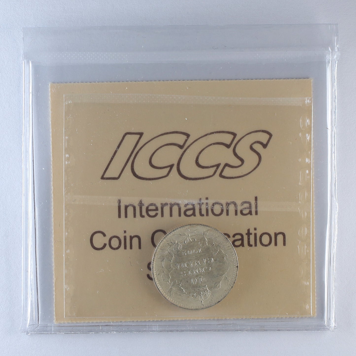 1902H Canada 10-cents ICCS Certified MS60 (Lightly Toned)