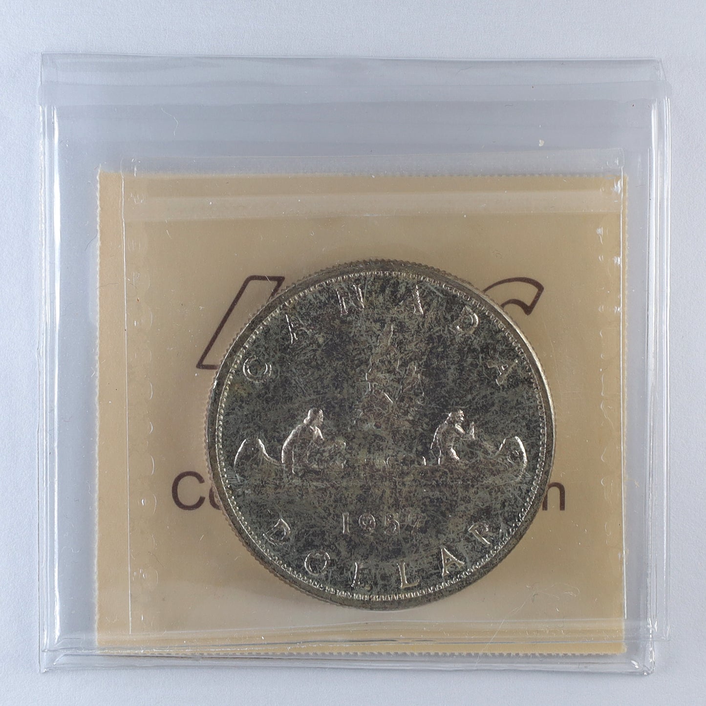 1957 Canada Dollar ICCS Certified MS64 (Toned)