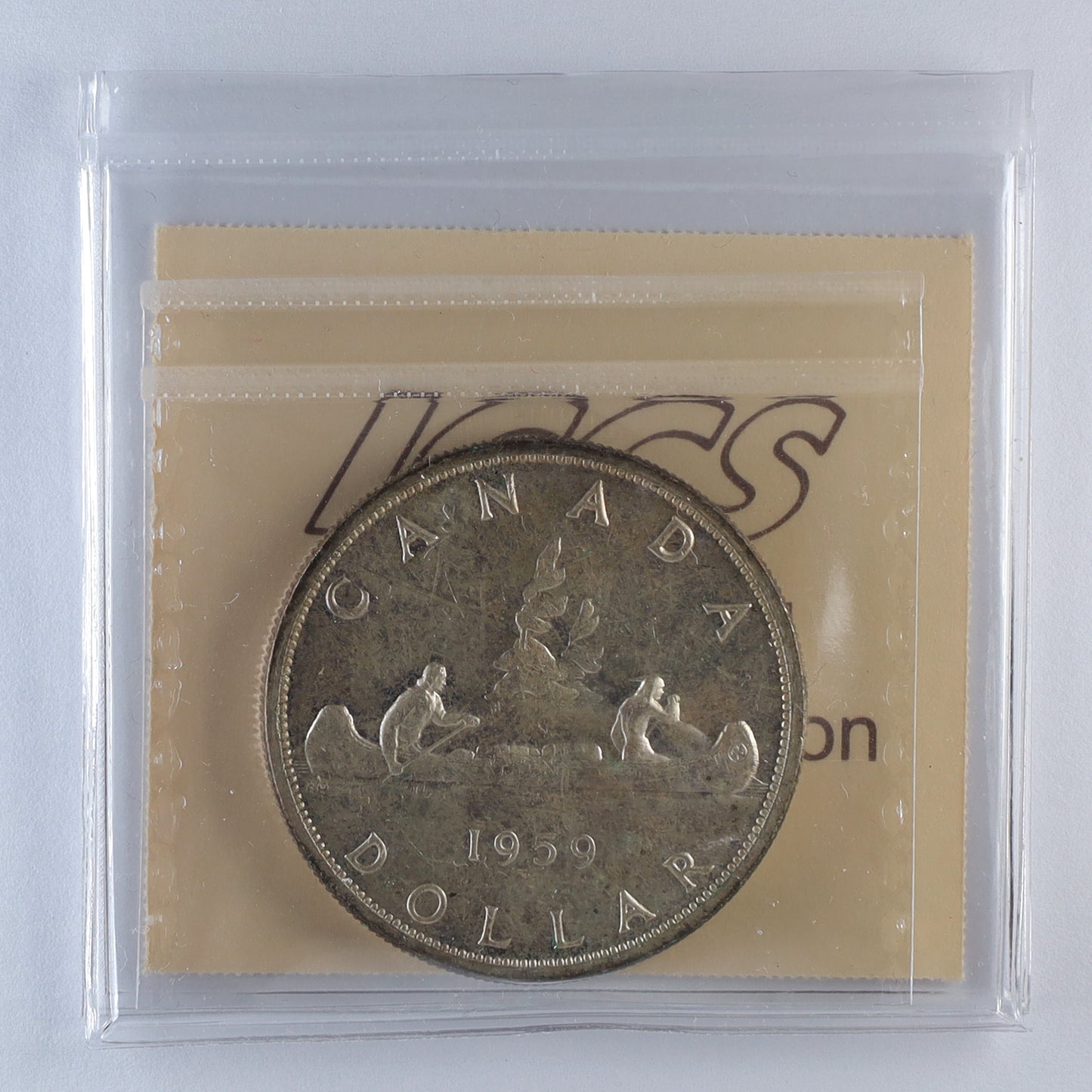 1959 Canada Dollar ICCS Certified MS65 (Toned)
