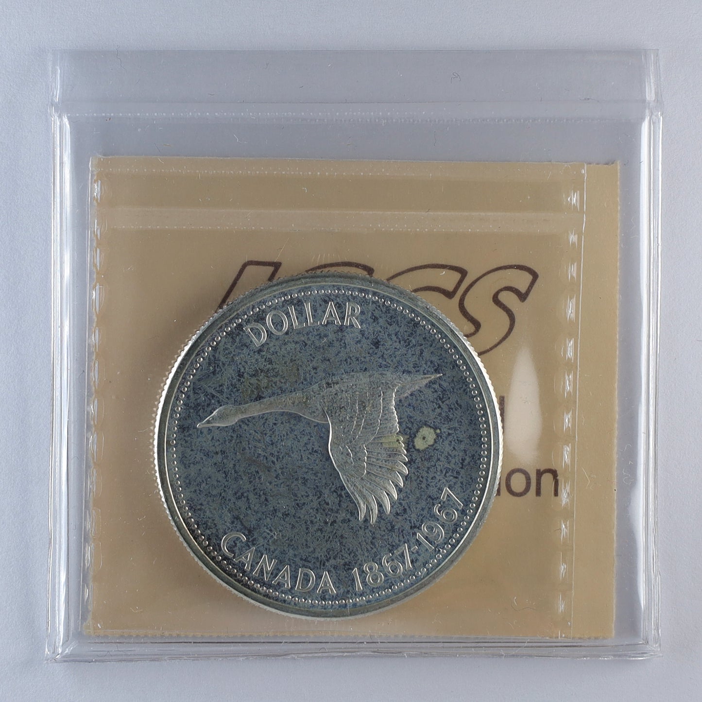 1967 Canada Dollar ICCS Certified PL67 Cameo (Toned)