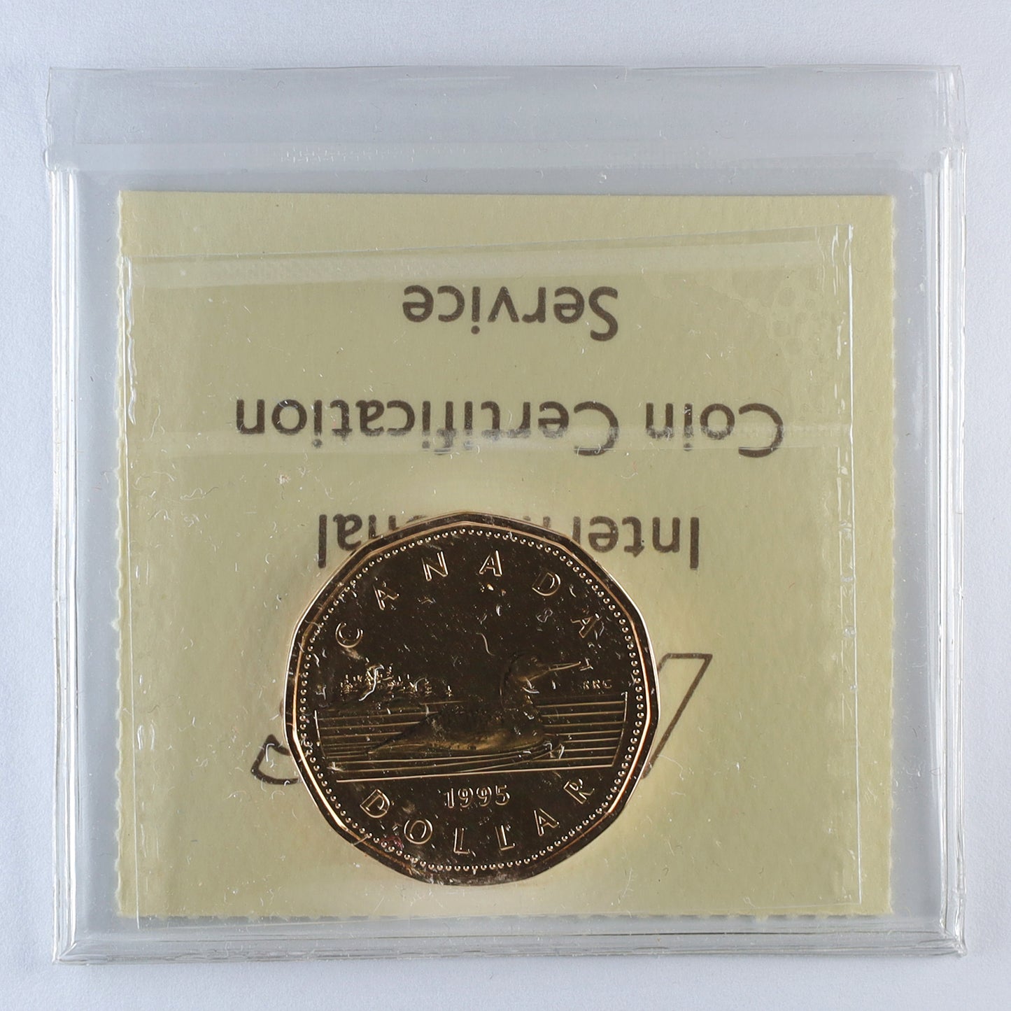 1995 Canada Loon Dollar ICCS Certified MS67 NBU (DOD)