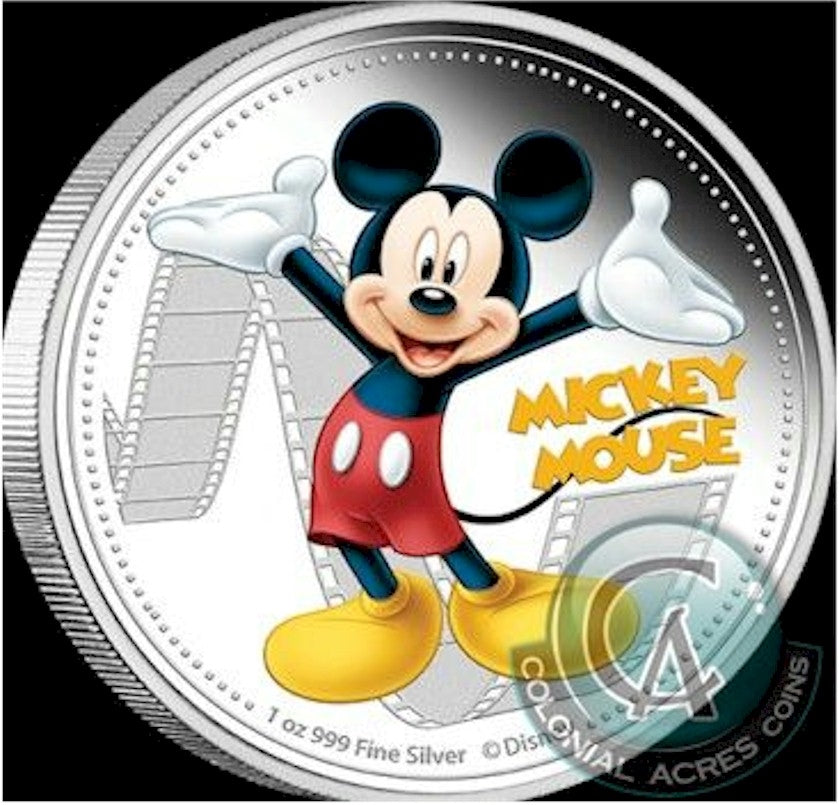 2014 Niue $2 Mickey and Friends - Mickey Mouse Proof Silver (No Tax)