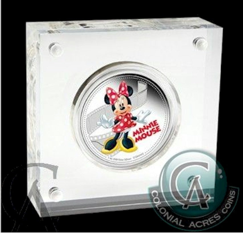2014 Niue $2 Mickey and Friends - Minnie Mouse Proof Silver (No Tax)