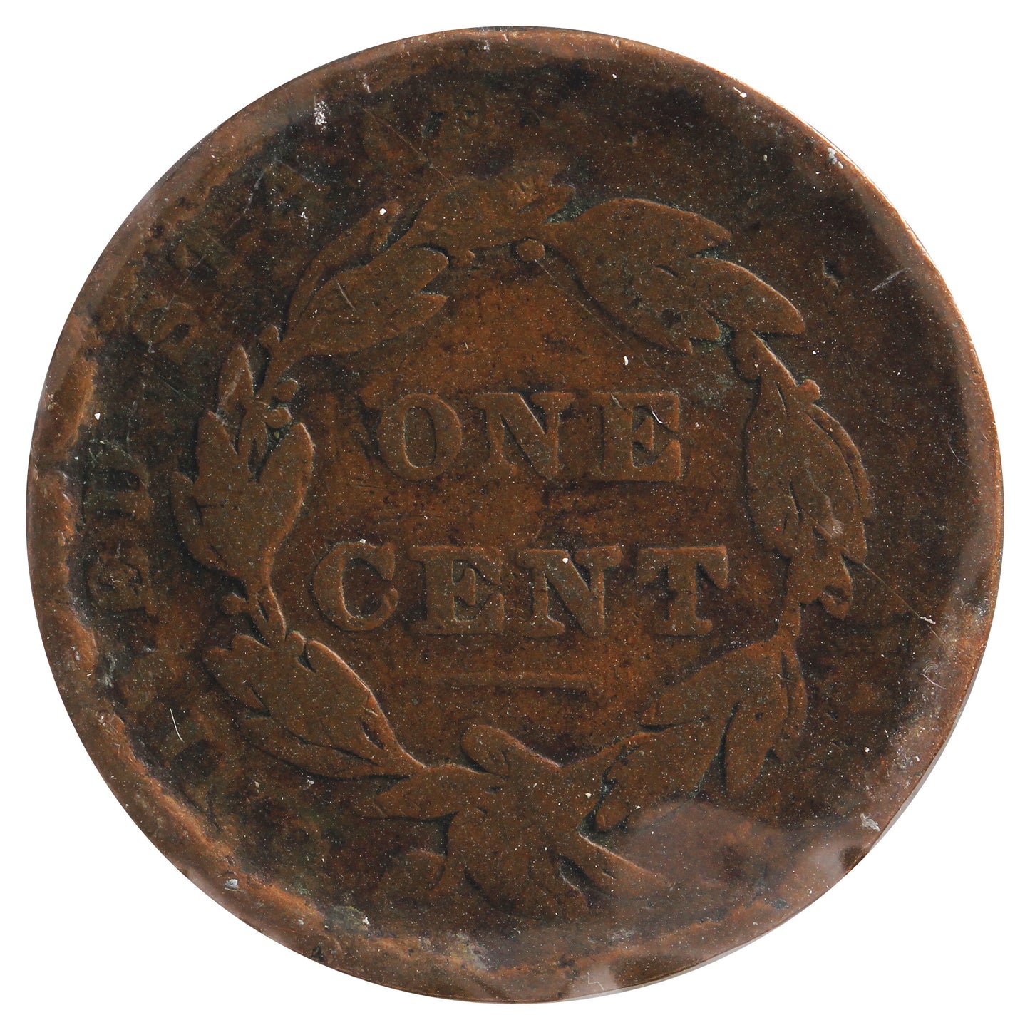 1838 USA Cent Very Good (VG8) Impaired