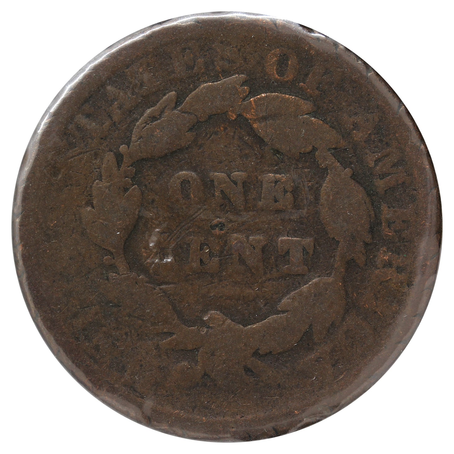 1833 USA Cent About Good (AG-3) Impaired