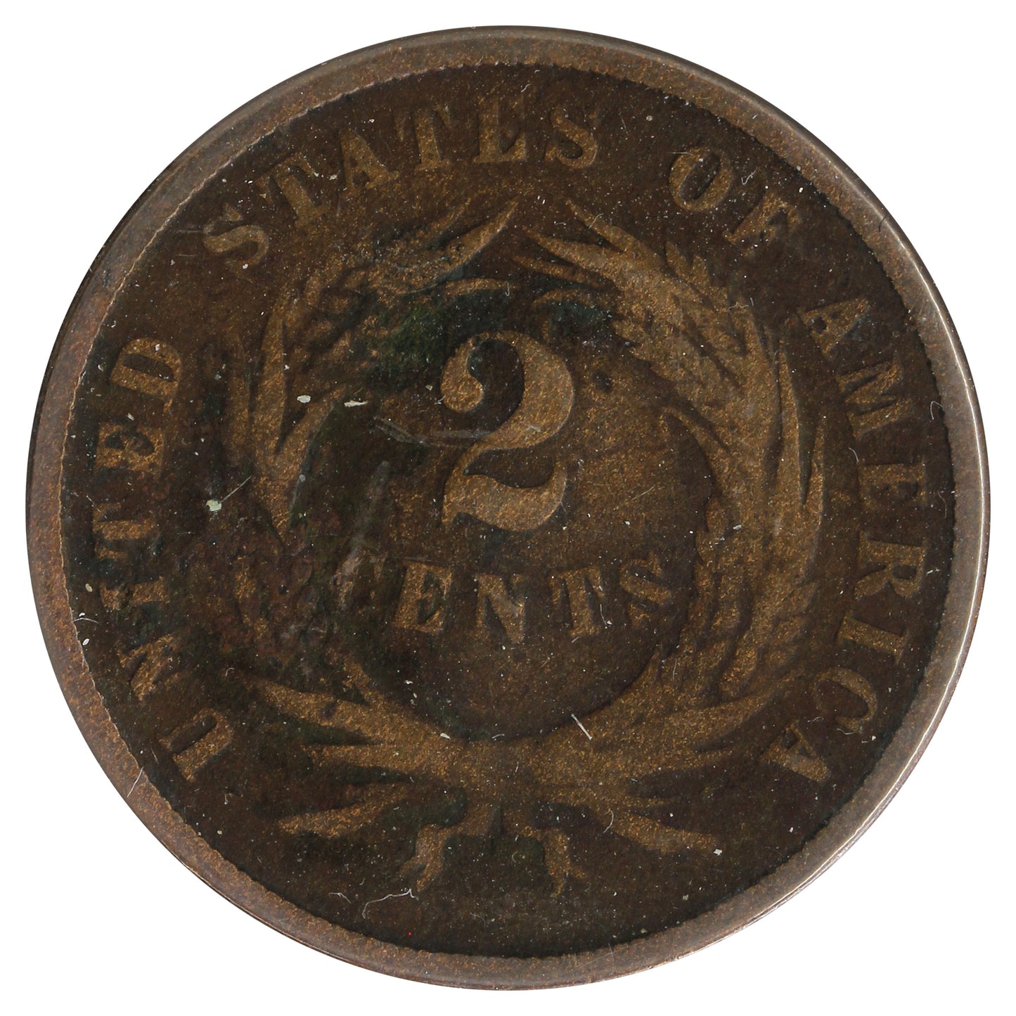 1866 USA 2 Cents