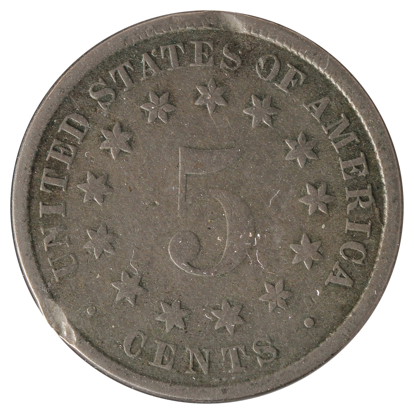 1882 USA Nickel F-VF (F15) Impaired