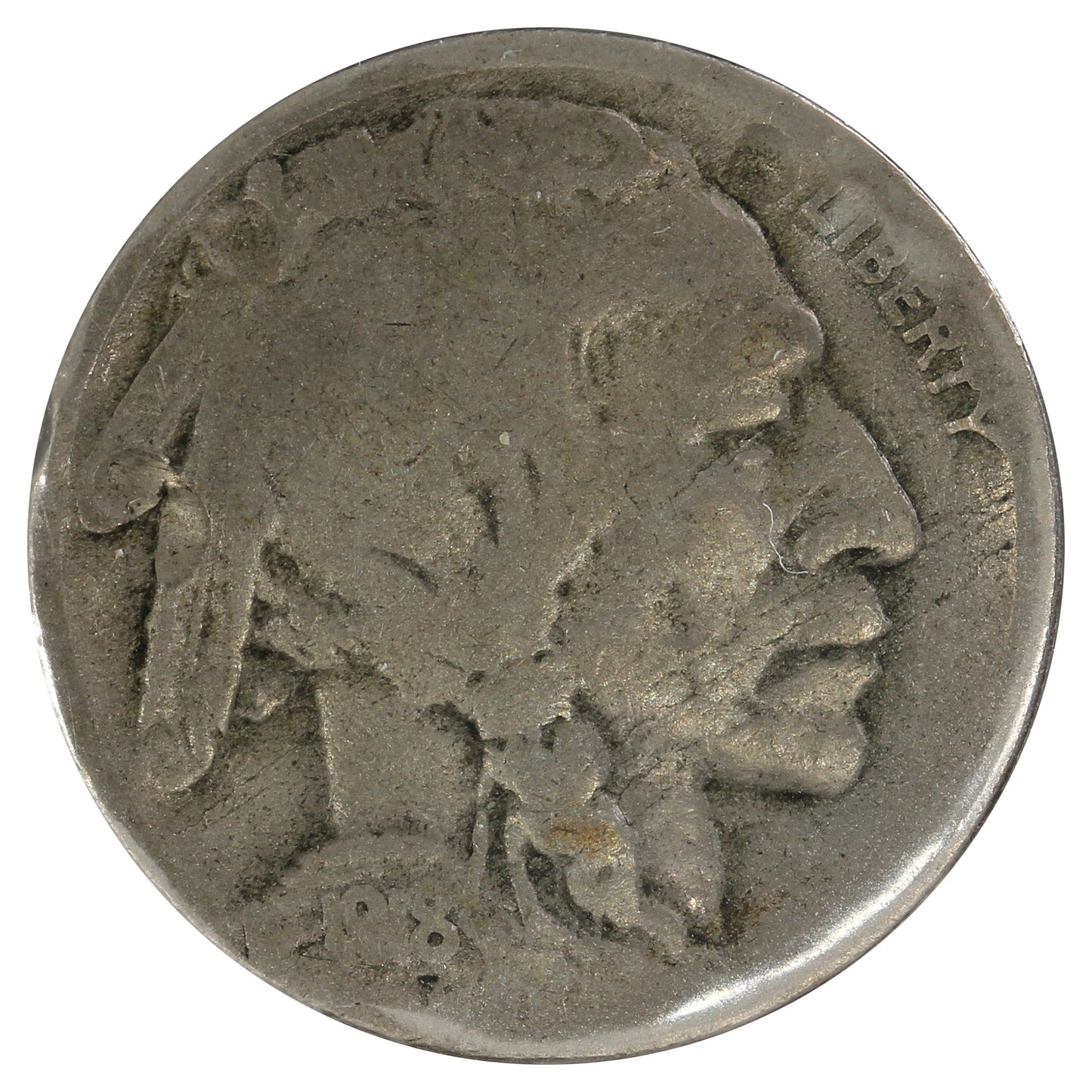 1918 S USA Nickel G-VG (G6) Impaired
