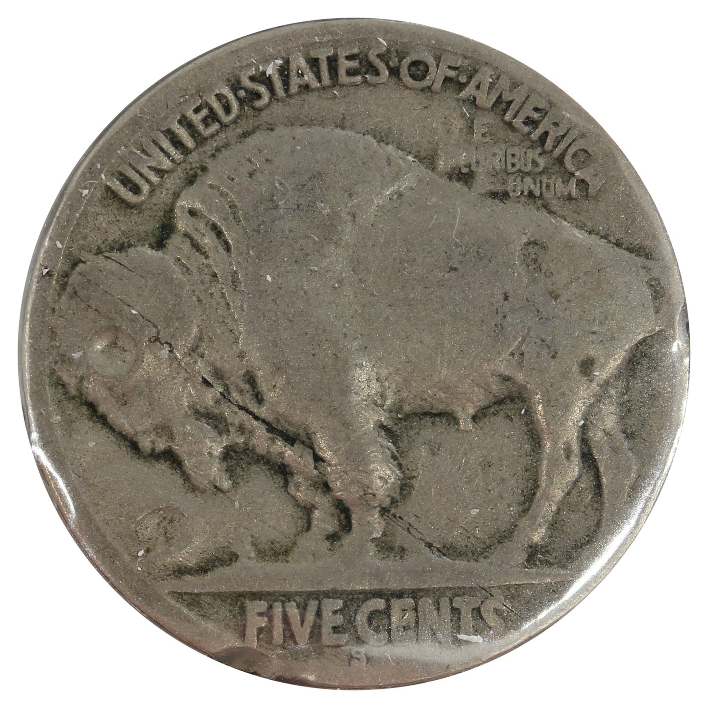 1918 S USA Nickel G-VG (G6) Impaired