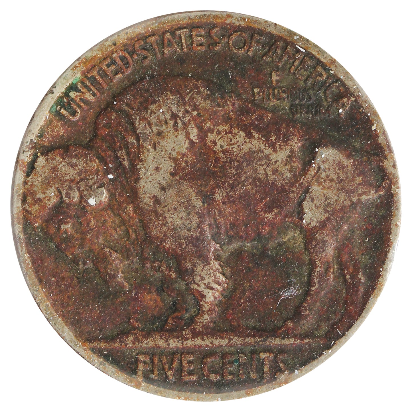 1921 USA Nickel Very Fine (VF20) Impaired