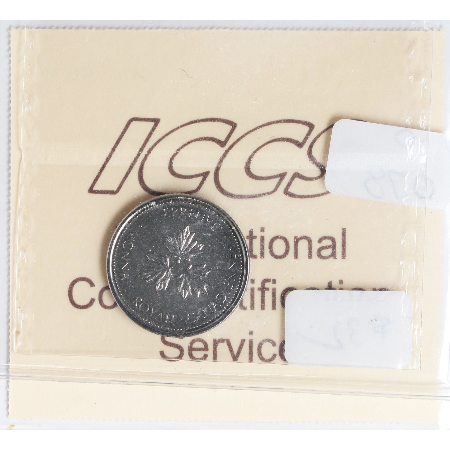 TT-10.13 Canada Test Token ICCS Certified MS66