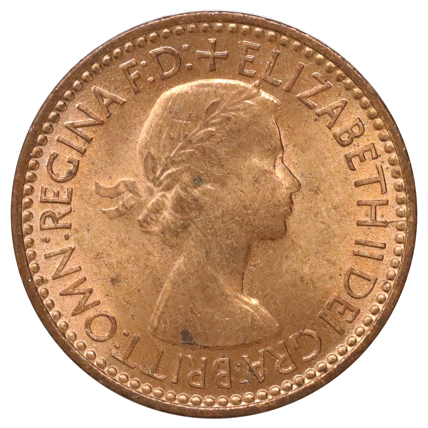 Great Britain 1953 1 Farthing (DOD)