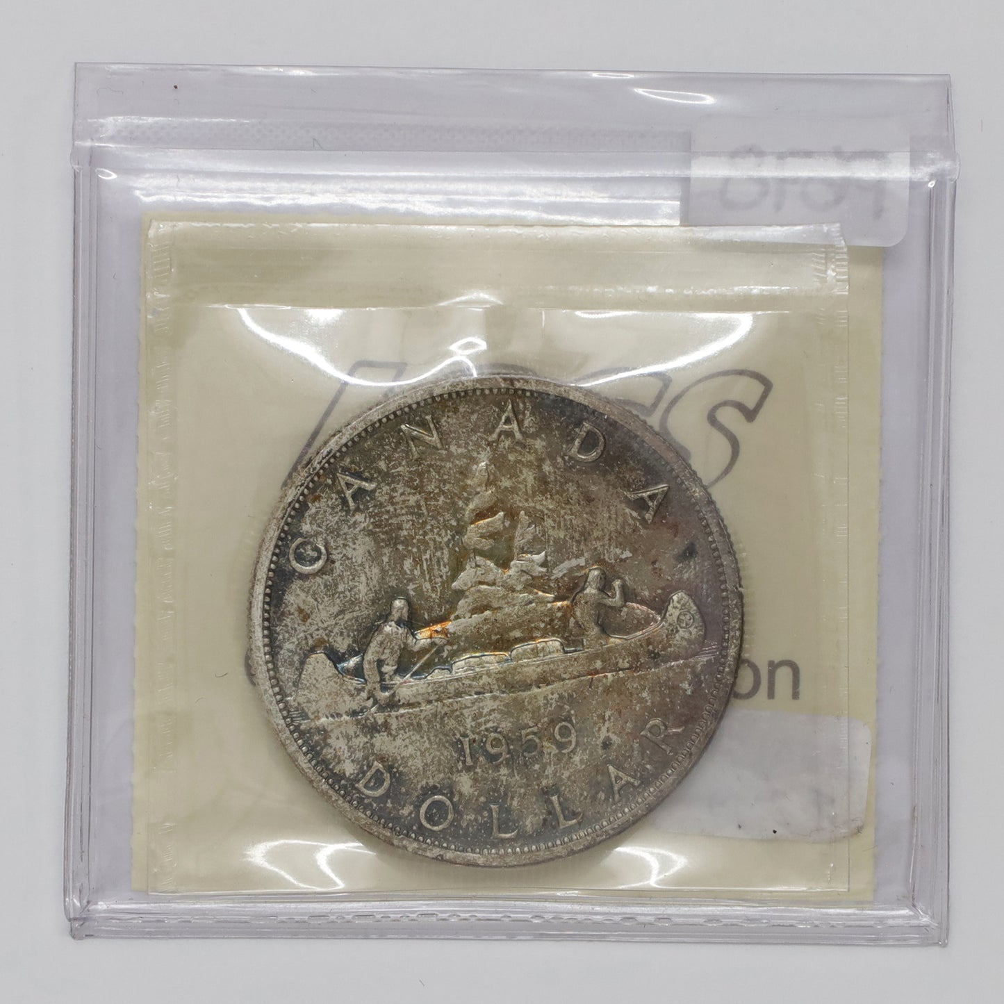 1959 Canada Dollar ICCS Certified MS65 (Toned)