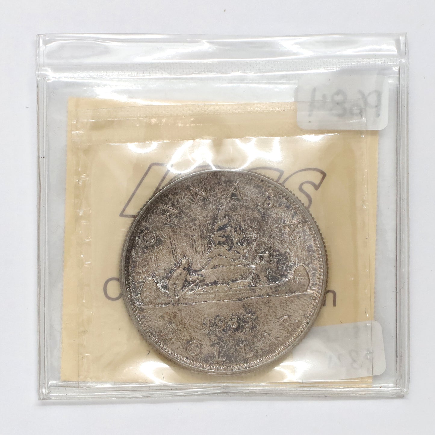 1935 Double XXV Canada Dollar ICCS Certified MS65 (Lightly Toned)