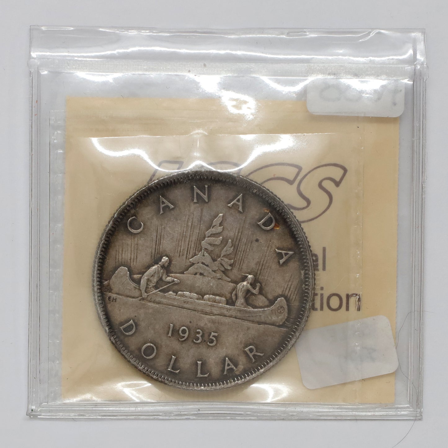 1935 Canada Dollar ICCS Certified MS63 (Toned)