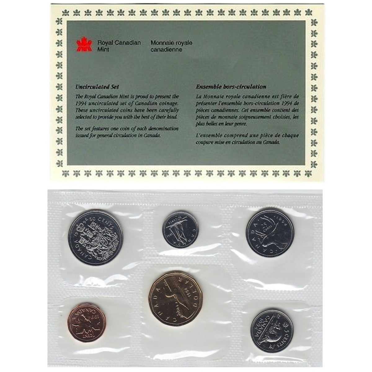 1994 Canada Proof Like Set