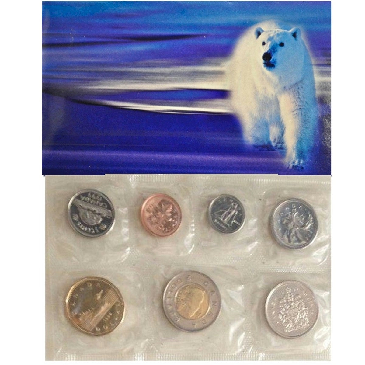 1999 Canada Polar Bear Proof Like Set