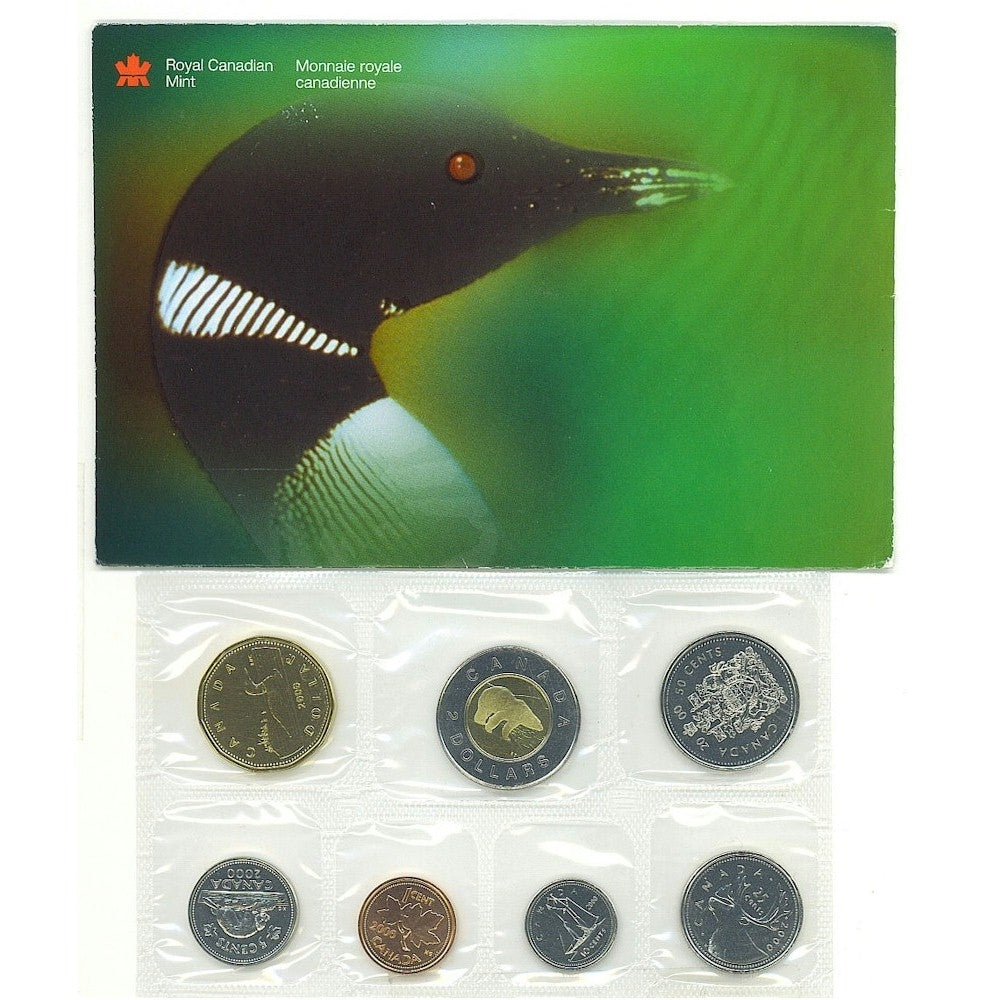 2000 Canada Winnipeg Proof Like Set