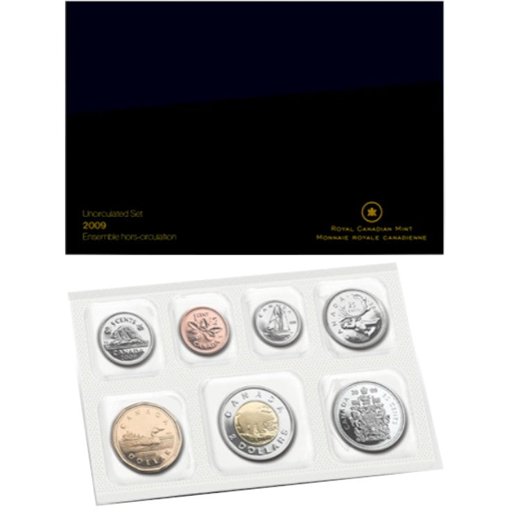 2009 Canada NO LOGO Variety Proof Like Set