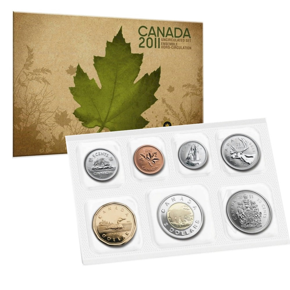 2011 Canada Regular Uncirculated Proof Like Set