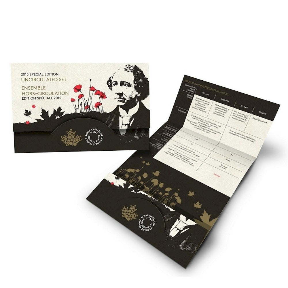 2015 Canada Special Edition Uncirculated Proof Like Set
