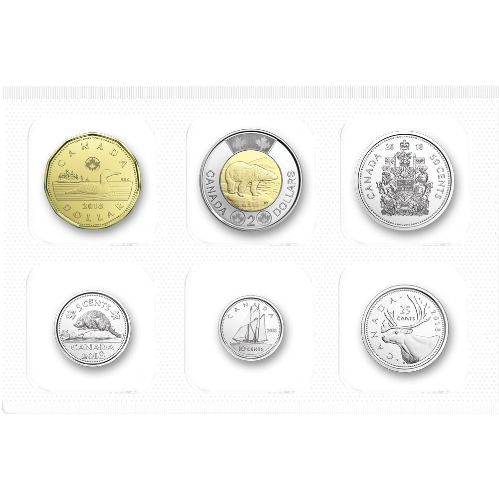 2018 Classic Canadian Uncirculated Proof Like Set