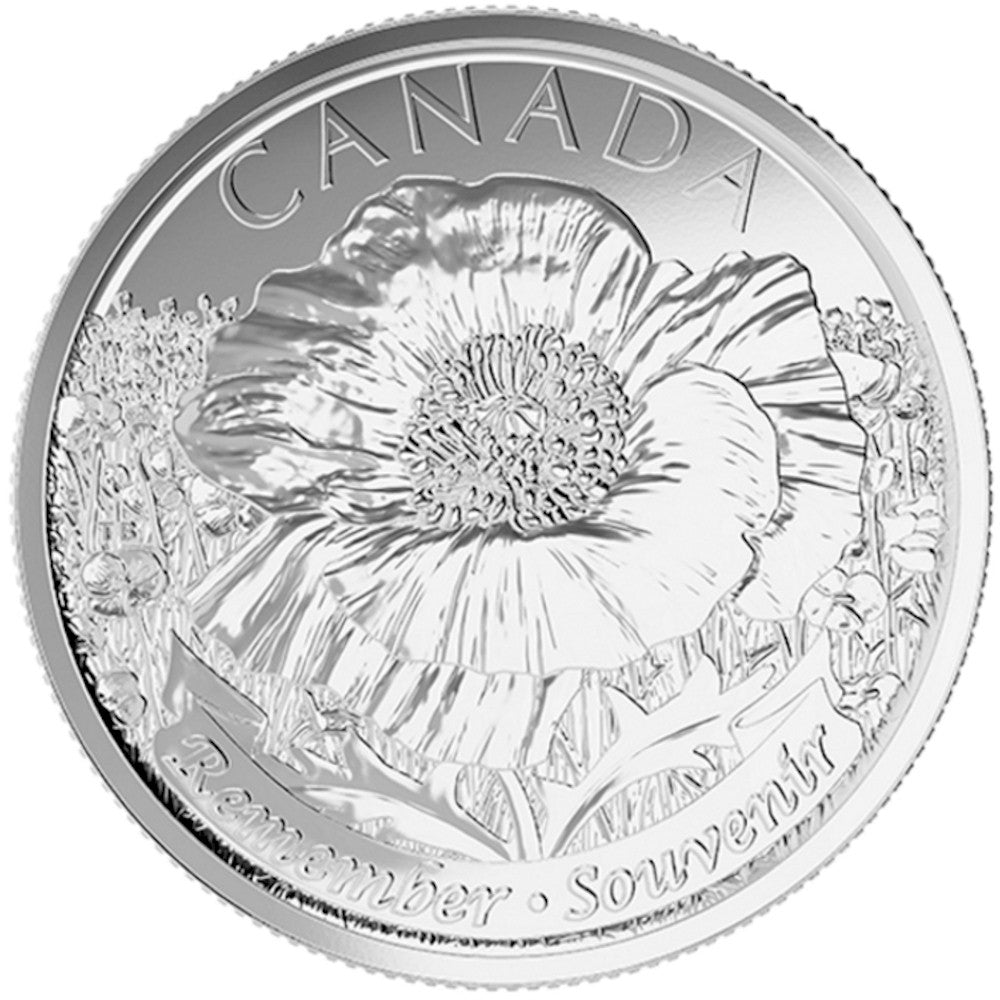 2015 Canada Remembrance: In Flanders Fields & Poppy 6-coin Circulation Pack