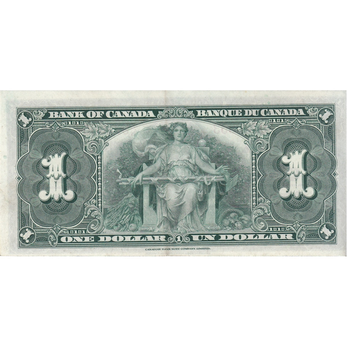 BC-21d 1937 Canada $1 Coyne-Towers, B/N, EF-AU (EF45)