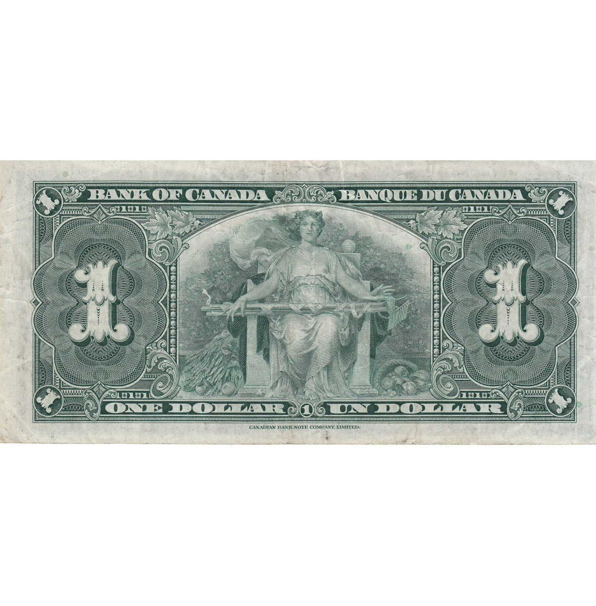 BC-21d 1937 Canada $1 Coyne-Towers, L/N, Very Fine (VF20)