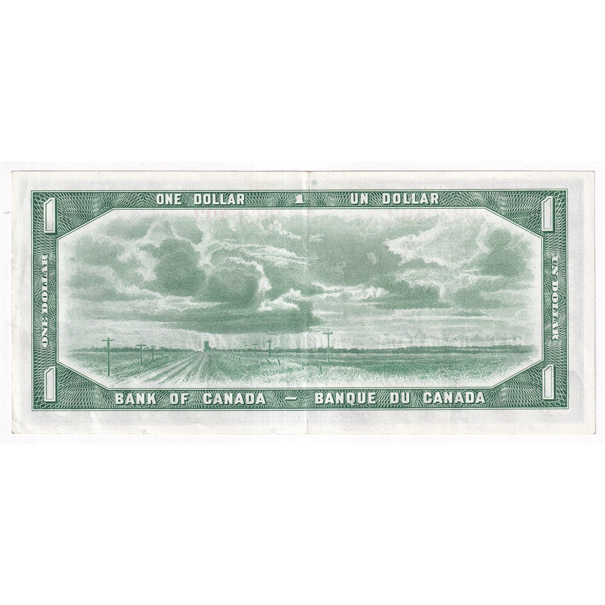 BC-29a 1954 Canada $1 Coyne-Towers, Devil's Face, C/A, EF-AU (EF45)