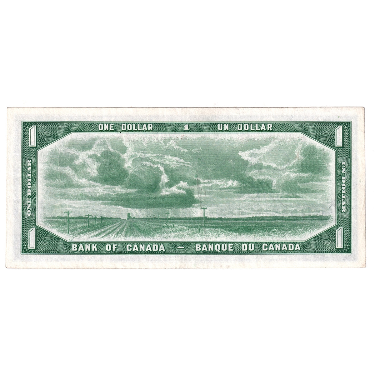 BC-37aA 1954 Canada $1 Beattie-Coyne, *A/A, VF-EF (VF30)