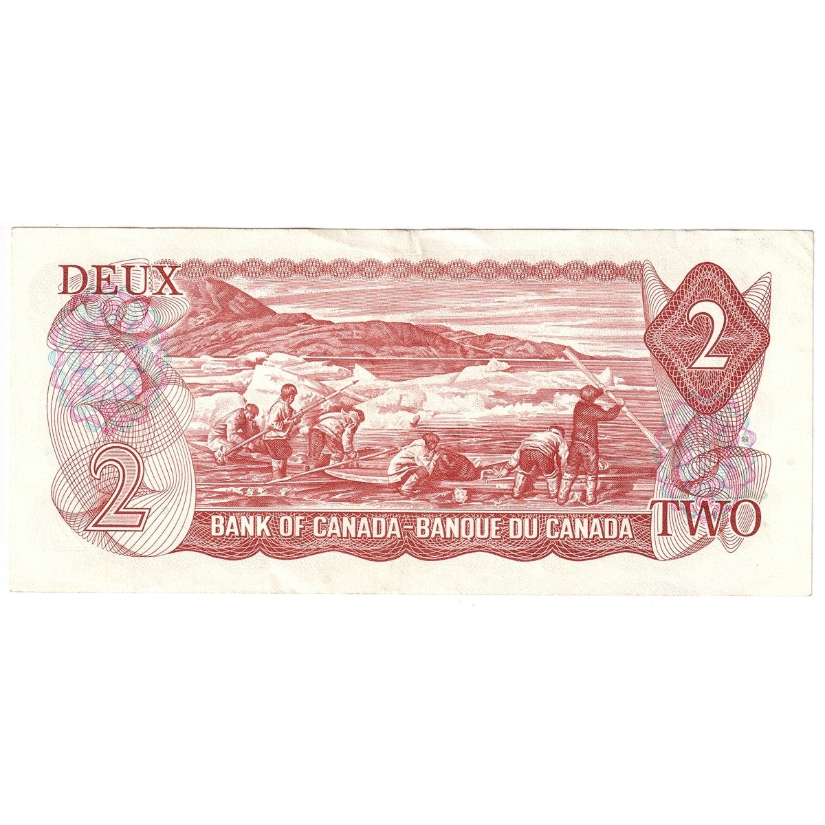 BC-47b 1974 Canada $2 Crow-Bouey, ARA, EF-AU (EF45)