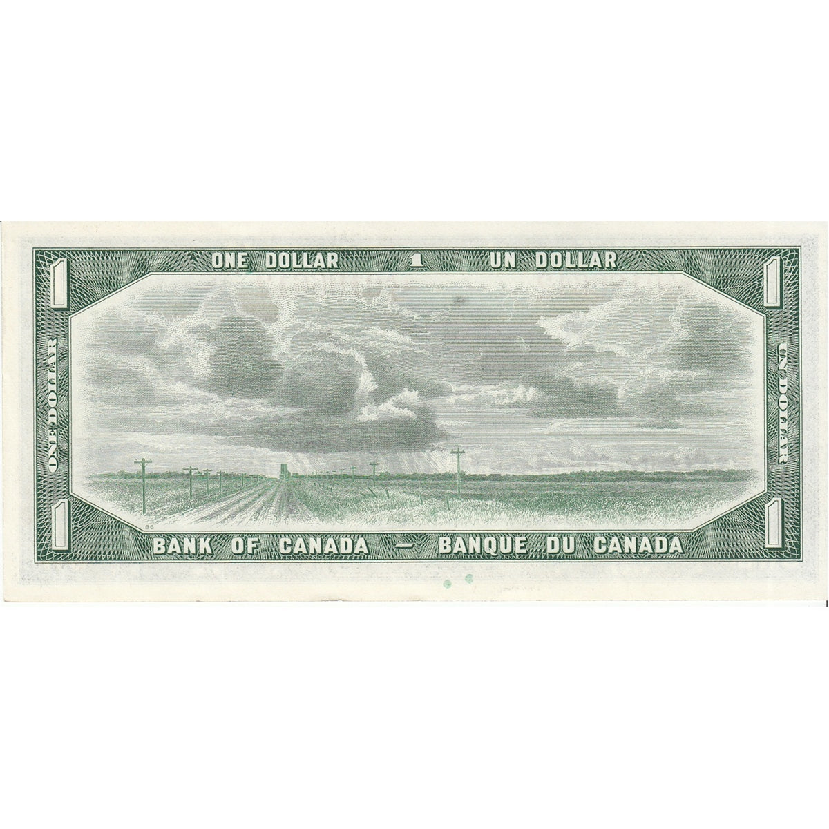 BC-37bA 1954 Canada $1 Beattie-Rasminsky, *A/A, AU-UNC
