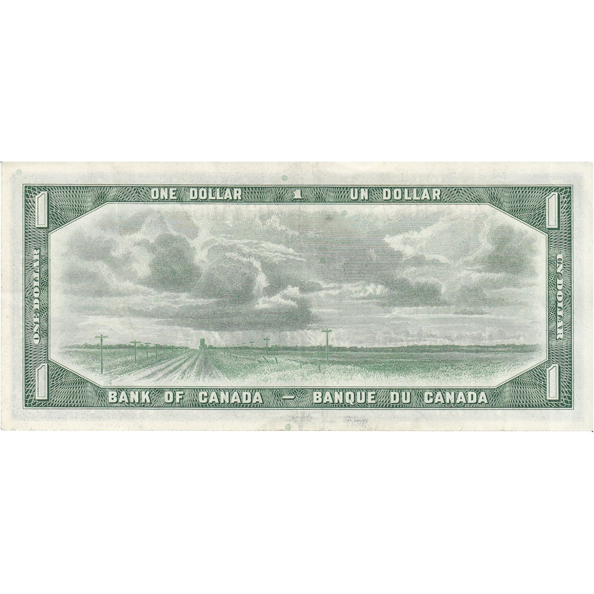 BC-37bA 1954 Canada $1 Beattie-Rasminsky, *A/A, VF-EF