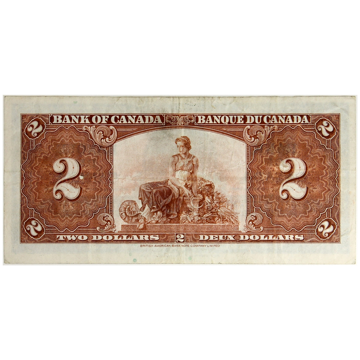 BC-22c 1937 Canada $2 Coyne-Towers, E/R, VF