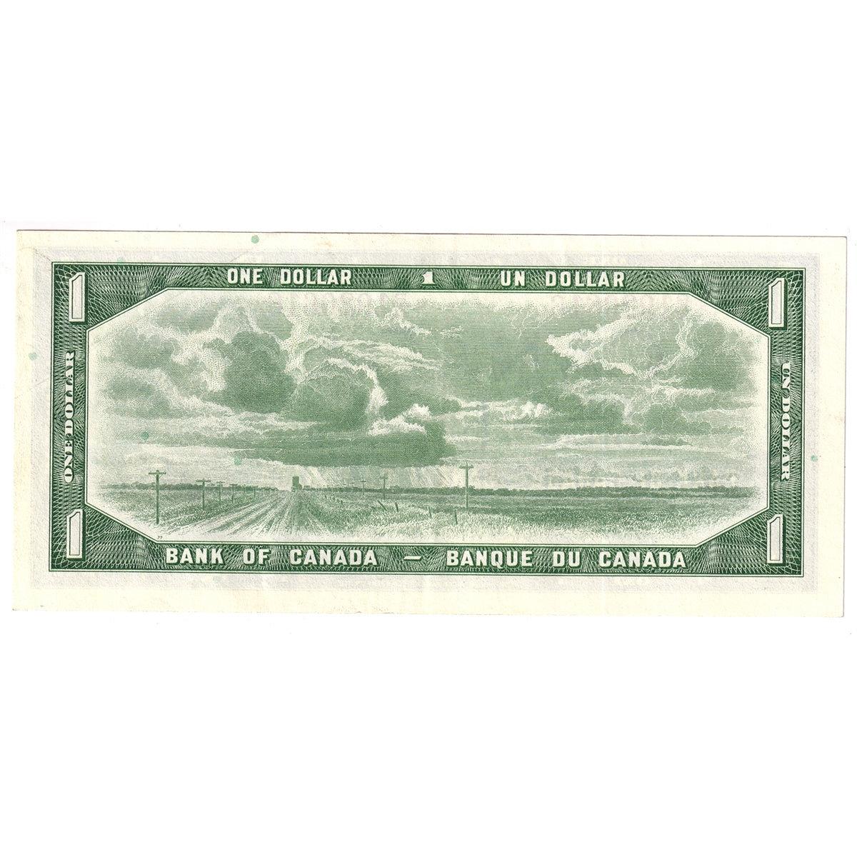 BC-37bA-i 1954 Canada $1 Beattie-Rasminsky, *B/M, Extra Fine (EF40)