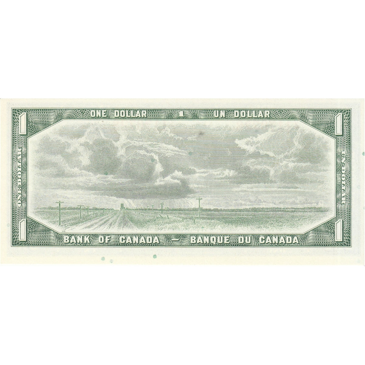 BC-37c 1954 Canada $1 Bouey-Rasminsky, V/F, Choice Uncirculated (CUNC63)