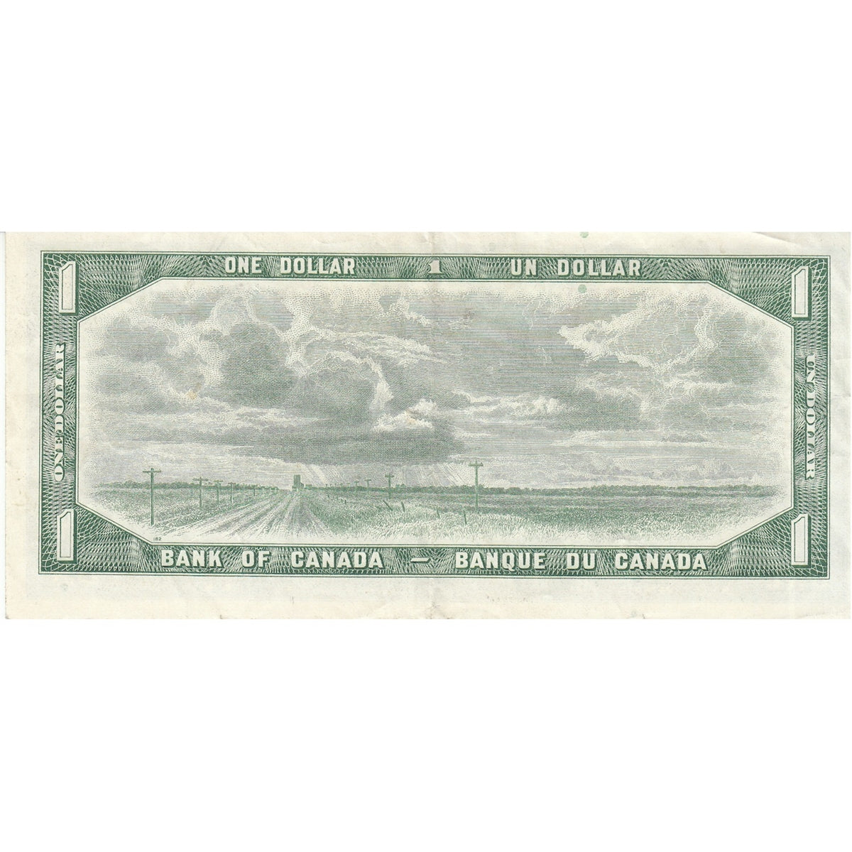 BC-37cA 1954 Canada $1 Bouey-Rasminsky, *C/F, VF