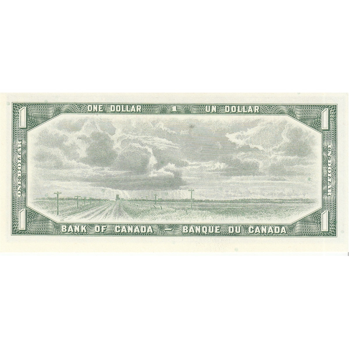 BC-37d 1954 Canada $1 Lawson-Bouey, B/I, CUNC