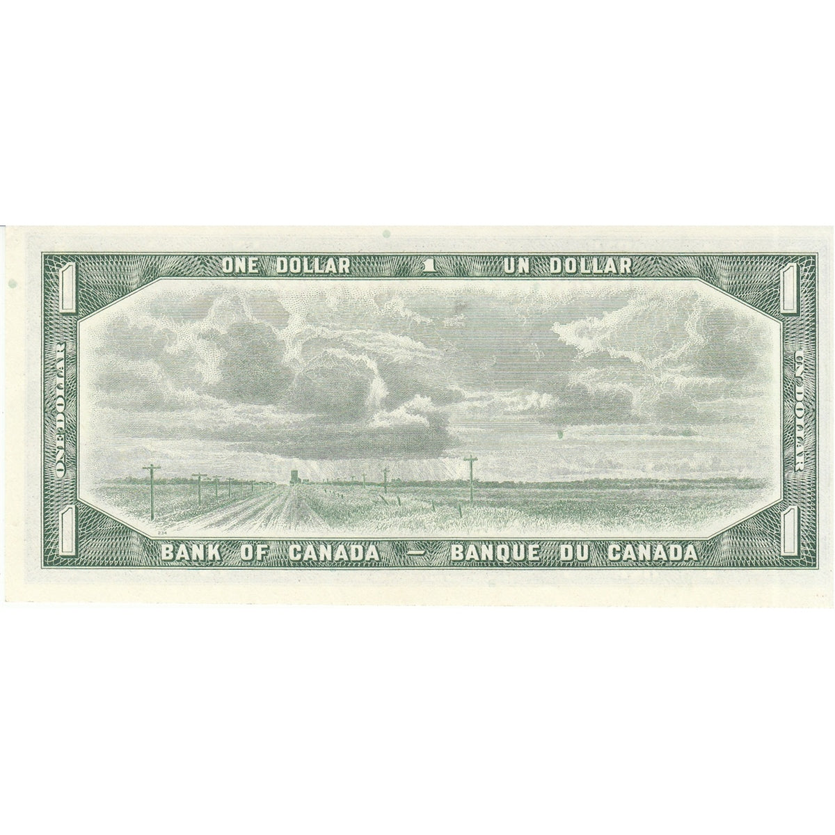 BC-37d 1954 Canada $1 Lawson-Bouey, B/I, UNC
