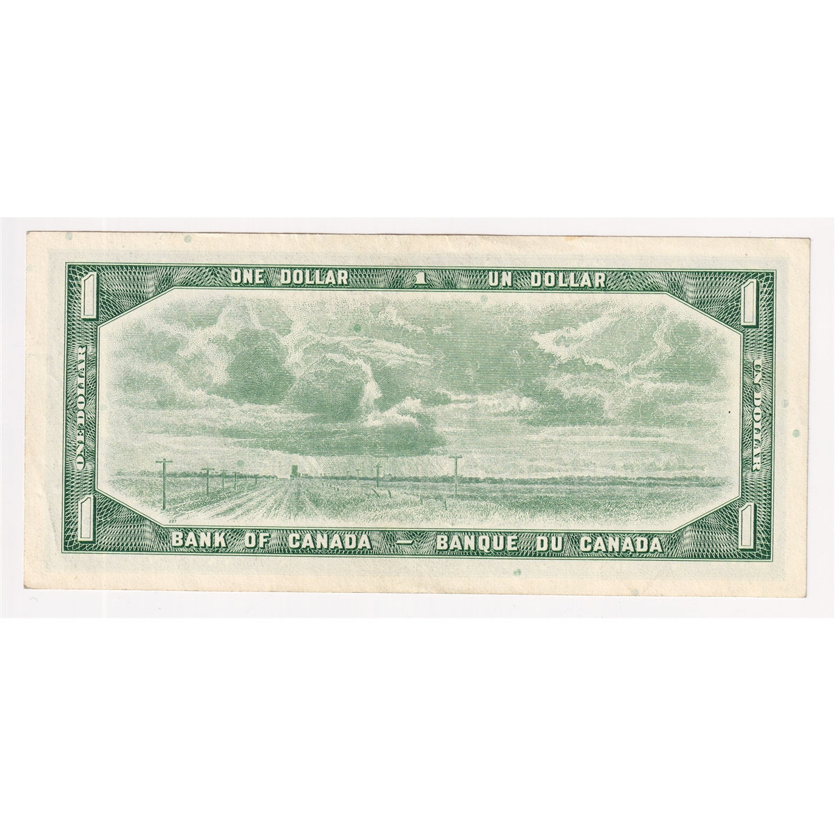 BC-37d 1954 Canada $1 Lawson-Bouey, C/I, EF-AU